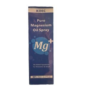 Pure Magnesium Oil Spray Mg+ New In Box Sealed 2.37 Oz. Exp 11/29